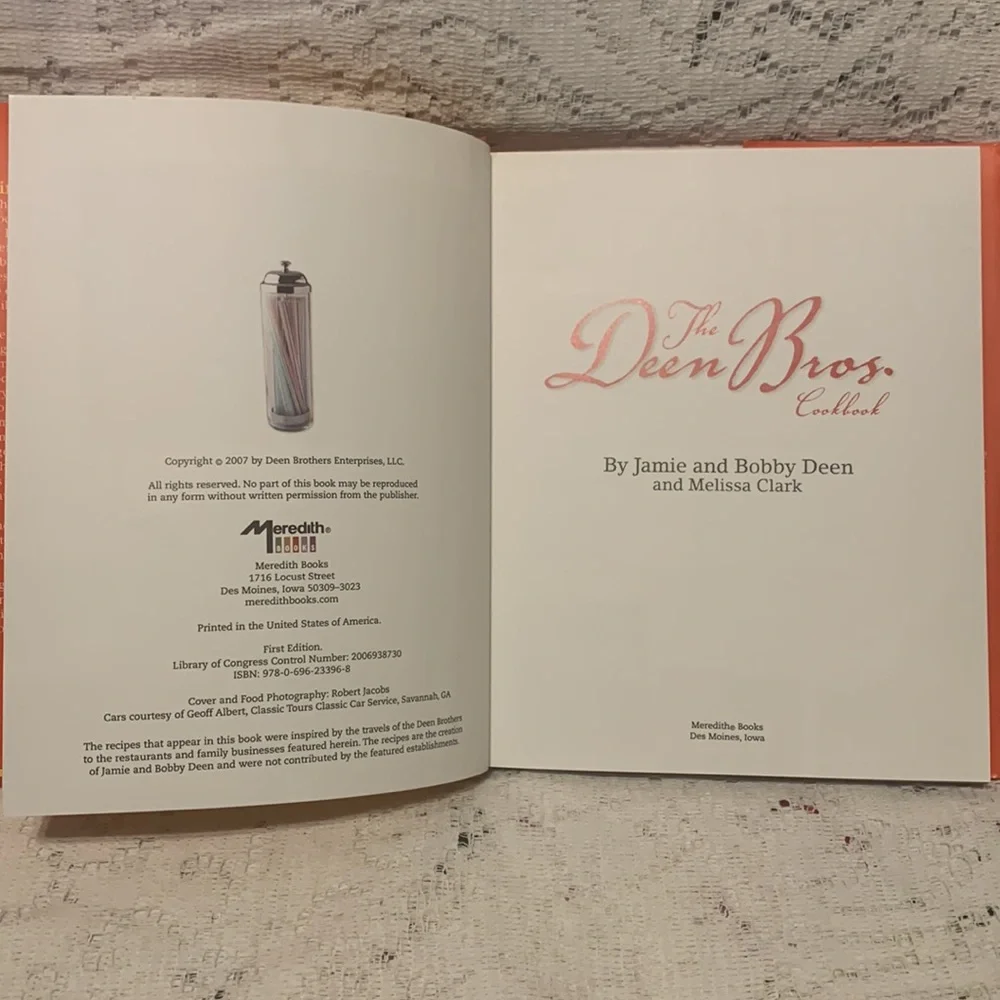 The Dean Brothers Cookbook - Recipes from the Road